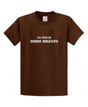 UN Film Di Dario Argento Classic Unisex Kids and Adults T-Shirt for Movie Lovers